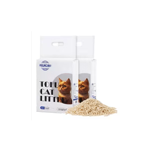 Tofu Cat Litter22.4LB(5.6LB*4bags) Fast Clumping, Dust-Free,Really Natural Raw Materials, Flushable,Ultra Absorbent and Fast Drying,Solubility in Water,Less Scattering