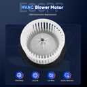 ECCPP HVAC AC Heater Blower Motor Fan 700067 Compatible with 1996-2014 for Chevy Express 1500 for GMC Savana 1500 1996-2021 Chevy Express GMC Savana 2500 3500 A/C Motor Assembly Replacement 15-81096