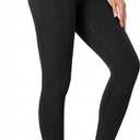 Heathyoga Leggings with Pockets for Women Tummy Control High Waisted Yoga Pants with Pockets for Women Compression Leggings, Size L