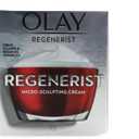 Olay Face Moisturizer, Regenerist Micro-Sculpting Cream for Women, Fragrance-Free - Hydrating, Anti-Aging, Anti-Wrinkle, Firming Skin Care - Hyaluronic Acid, Niacinamide, Amino Peptides, 1.7 Oz