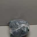 POLYTE Oversize, 60 x 30 in., Quick Dry Lint Free Microfiber Bath Towel Set, 6 Piece (Waffle Weave) (Green)