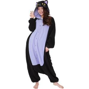 Spooky Cat Kigurumi Onesie Costume (Adults XL)