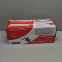 54 Inch x 200 Feet Red Plastic Tablecloth Roll Cut to Size Disposable Table Cover with Cutter Box Plastic Table Cloth for Party, Wedding, Birthday