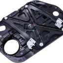 Power Window Regulator with Panel (Motor Not Included) 82481-C2010 Compatible with 2015-2019 Hyundai Sonata | Front Right Passenger Side