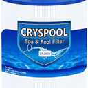 Amazon.com: Cryspool 08004 Filter Compatible with C-8450, FC-3310, PCS50N, 100593, 3301-2261, Maax Spas, 50 Sq. Ft Spa Filter Cartridge, 1 Pack : Patio, Lawn & Garden