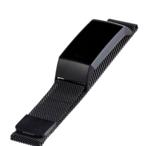 WITH it Stainless steel mesh band for use with FITBIT CHARGE 4 & CHARGE 3