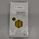 PARNOO 100% Natural Yellow Beeswax 7 Inch Tall Tapered Candles, 6 Hours Burn time - Pack of 12 (Dripless and Smokless)