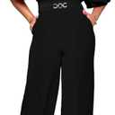 acelyn Elegant Jumpsuit for Women Dressy Sexy Plus Size Wide Leg Pant Suit One Piece Party Outfits (3X-Large, 3276-black)