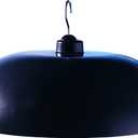 North States Two-Way Squirrel Baffle: Protects Bird Feeders, Hang or Pole Mount (pole sold separately). Adjustable to Fit Poles .5" to 1.25". Large Resin Baffle (15.75 diameter, Gray)
