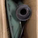 Alpine Corporation 35" Tall 3-Tier Outdoor Pedestal Water Fountain  Durable Resin Cascading Water Feature and Birdbath for Garden, Patio, Deck, and Backyard, Green