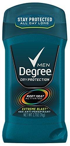 Degree Men Antiperspirant and Deodorant, Extreme Blast 2.7 oz (Pack of 6) by Degree