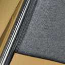 Bullnose Self-Adhesive 9"X36" Stair Treads Carpet Non-Slip and Perfect for Indoor Wooden Steps, Washable and Removable Stair Rugs for Elders and Dogs, Set of 15, Dark Grey
