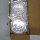 Yilloog 25 Pcs 3 Inch Clear Button Pins for Crafts DIY Photo Acrylic Blank Pins Bulk for Picture Make Your Own Buttons Badge Maker DIY Crafts Supplies