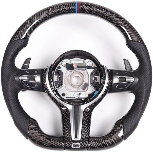 Carbon Fiber Sport Steering Wheel Without Bag for BMW F01 F06 F10 F11 F20 F21 F22 F30 F31 F32 F34 F36 F80 F82 F15 F48 (F10 F11 F06 F01)