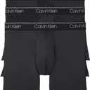 Calvin Klein Men's Micro Stretch 3-Pack Boxer Brief, (Large)