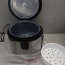 AROMA 8-Cup (Cooked) / 2 Qt. Digital Rice & Grain Multicooker, Durable Nonstick Inner Pot, Oatmeal, Steam, White & Brown Rice, Keep Warm