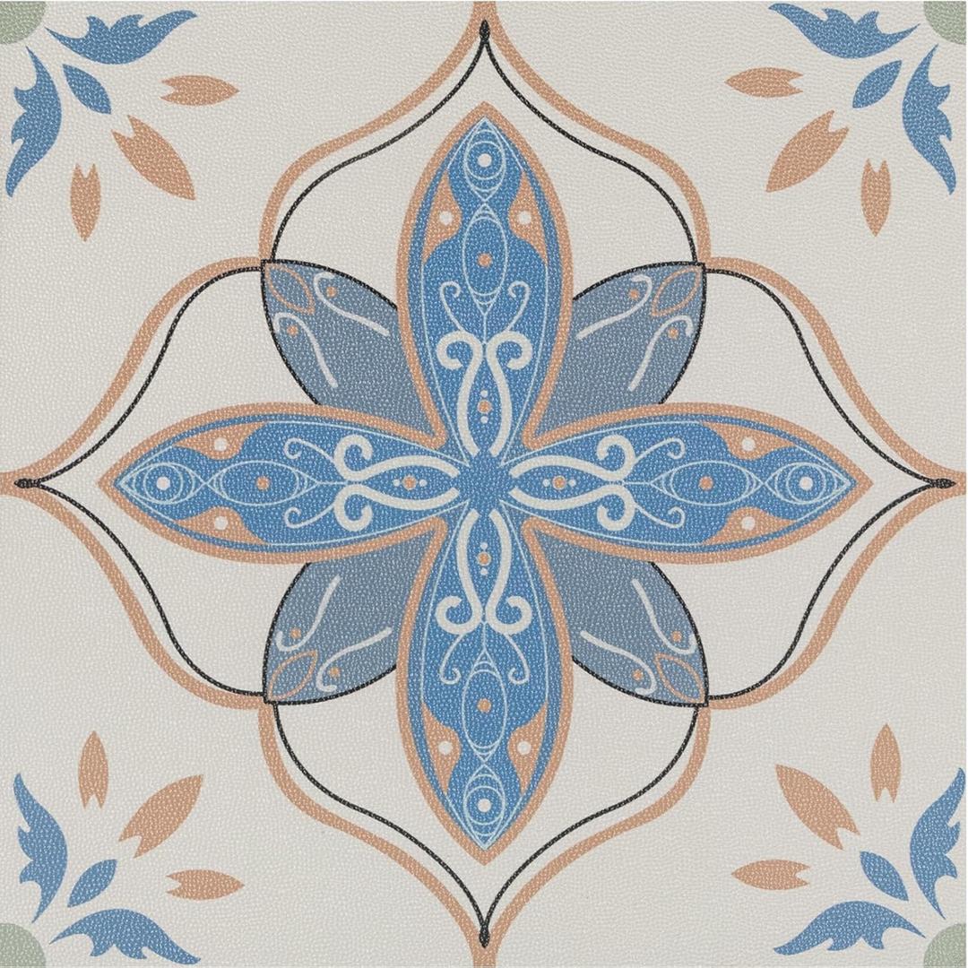 Peel and Stick Floor Tile: 10pcs11.81 * 11.81in self-Adhesive Floor Tile Sticker，Waterproof Vinyl Flooring for Bathroom/Kitchen/Bedroom/livingroom/Hallway(Blue)
