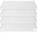 STO STO Sweater Drying Rack, 4-Pack Stackable Mesh Clothes Drying Rack, Laundry Drying Rack for Sweaters, Socks, Toys, White