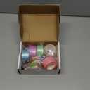 Nano Tape Bubble Kit, Color Double Sided Tape Elastic Bubbles DIY Craft Kit, Squishy Ball, Party Favors and Fidget Toys for Girls, Boys, Kids,Christmas Stocking Stuffers, 5PCS