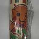 Artoid Mode Gingerbread Candy Cane Christmas Kitchen Mats Set of 2, Winter Home Decor Low-Profile Kitchen Rugs for Floor - 17x29 and 17x59 Inch