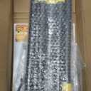 Oliynedy Adjustable Metal Garden Rake for Leaves - Long Handle 30-60", 11 Tines 9" Wide - Small Lawn Collapsible Yard Rake for Adults and Kids - Camping, Flower Beds, Mulch, Shrub