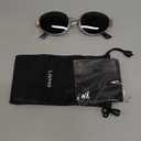 livho 2025 Trendy Oval Sunglasses - Stylish Polarized Shades for Everyday - Retro Metal Frames