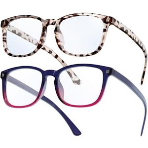 livho High Tech Blue Light Glasses - Advanced 99% Blue Light Blocking Computer Glasses - Anti Eyestrain & UV Glare Protection