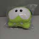Om Nom Plush Toy  7.5" Soft Stuffed Animal from Cut The Rope Game  Official Zeptolab Collectible  Cuddly Green Monster Gift for Kids & Fans