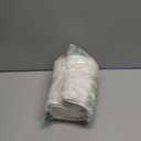 28 Inch Christmas Tree Collar, White Plush Faux Fur with Weaving Textured Pattern, Soft Fluffy Xmas Tree Ring Boho Tree Skirt for Holiday Decorations Indoor Home Decor