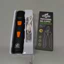 Whisper Quiet Dog Nail Grinder with LED Light, Safe & Stress-Free for Sensitive Dogs Cats of All Breeds & Sizes, 3 Grinding Bits, 3-Speed, Pet Nail Trimmers, Rechargeable Painless Grooming Kit (Black)