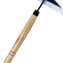 Left Handed Gardening Tools, Garden Hoe, Crack Weeder, Japanese Weeding Sickle, Grass Cutter Hand Tools for Lawn, Yard, Patio, Farming