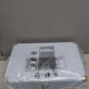 Vinyl Record Player Bluetooth, 3-Speed Turntable Vinyl Player with Built-in Stereo Speakers, Portable Suitcase Record Players with Bass/Treble Control, AUX/RCA/Headphone Jack, Blue