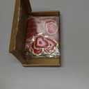 Knitgrip 62 Pcs Valentines Day Patches Chenille Red Heart Shape Iron on Patches Self Adhesive Letters Sew Embroidered Applique for Clothing, Jackets, Handmade Applique Emblem Accessory