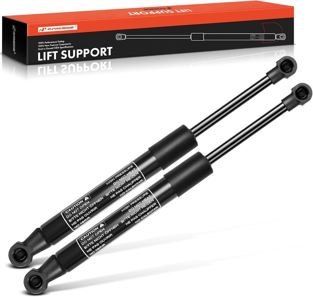 A-Premium Rear Engine Lift Supports Shock Struts Compatible with Select Porsche Models - Boxster 2013-2016, 718 Boxster 2017-2023 - Replace# 98151255102(2PC Set)
