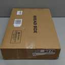 GHWIE Double Layer Bamboo Bread Box for Kitchen Counter,Large Capacity Bread Storage Bin,Bread Container with Acrylic Wavy Door Panel (Natural, Medium)