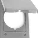 SIGMA ENGINEERED SOLUTIONS 14244 Weatherproof Outdoor 30/50 Amp Outlet Cover, Gray, Metal 1-Gang, Vertical, 1-Pack