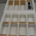 LIBWYS 12-Pack Square Glass Storage Jars with Bamboo Lids (0.6Qt/1.06Qt) - Stackable Food Containers for Pantry Organization, Coffee, Flour, Snacks, Tea | Kitchen Canisters Set