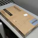 VASAGLE Coat Rack Freestanding, Coat Hanger Stand, Hall Tree with 2 Shelves, for Clothes, Hat, Bag, Industrial Style, Natural Beige and Pearl White URCR016N01