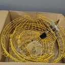 3 Pack Outdoor/Indoor LED Christmas Light Balls. Outside Lighted Sphere with 300 Warm White & White Lights for Holiday Decor, Patio, Wedding Decor Outdoor Christmas Decor