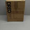 DREO 8L Smart Humidifier Large Room 600ft, HM717S, 80H Runtime Supersized Warm and Cool Mist Humidifiers for Bedroom Baby, 28dB Quiet Air Humidifier for Plants Indoor, Home, Whole House, Silver