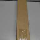 "Black Wrap Around Industrial Curtain Rod, 32-48 Inches Adjustable, 1-Inch Diameter, Black - Indoor and Outdoor Use"