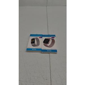 STAINLESS STEEL MESH BAND FOR USE WITH FITBIT VERSA ROSE GOLD 2 Pact