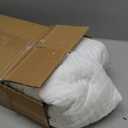 Exclusivo Mezcla Ultrasonic Full Queen Quilt Bedding Set, Lightweight White Bedspreads Soft Modern Geometric Coverlet Set for All Seasons (1 Quilt and 2 Pillow Shams)