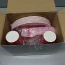 Hushee 200 Pcs Valentine's Day Little Sweetheart Baby Shower Paper Plates Cups Napkins Party Supplies Tableware Set Disposable Cup Napkin for 50 Guest Party Decoration (Multicolor)