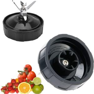 [Upgrade] Replacement 6-Fins Female Blender Blade Parts Compatible with Ninja Auto iQ Blenders. [4Inch Female Fins ONLY]