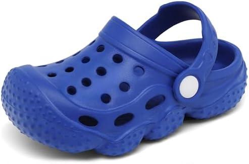 INMINPIN Kids Girls Boys Clogs Garden Shoes Toddler Slides Sandals Children Water Shower Beach Pool Slippers Indoor Outdoor, 27