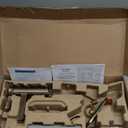 Moen Beric Bronzed Gold Modern One-Handle Single Hole Bathroom Faucet with Drain Assembly and Optional Deckplate for Your Bath Sink, 84774BZG