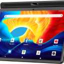 FEONAL Tablet 10.1 Inch Android 10 Tablet 32GB Storage, Octa Core Processor with 6000mAh Long-Lasting Battery, 256GB SD Card Expand Support HD Touchscreen Tablets (2025 WiFi Tablet) (Black)