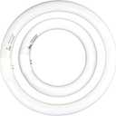 FC8T9 22W and FC12T9 32W Daylight Set , Round Fluorescent Bulb 8 inch T9 22 Watts & Circular Light Bulbs 12 inch 32 Watts kit, Circline Kitchen and Bath Fluorescent Lamp, CRI 80, DL 6500K, G10q Prong