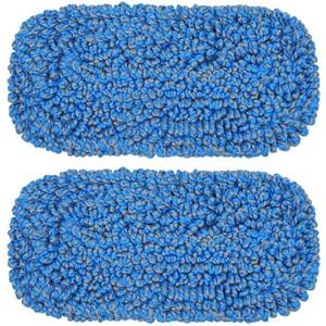 TrueYee 2 Pack Microfiber Mop Replacement Pad for Dry Dusting Wet Mopping 